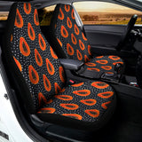 Exotic Papaya Pattern Print Universal Fit Car Seat Covers 102422