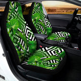 Exotic Tropical Leaves Pattern Print Universal Fit Car Seat Covers 102422