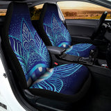 Eye of Providence Flower Print Universal Fit Car Seat Covers 102422