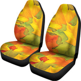 Fall Autumn Maple Leaves Print Universal Fit Car Seat Covers 102422