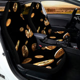 Falling Bitcoin Print Universal Fit Car Seat Covers 102422