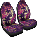 Fantastic Capricorn Sign Print Universal Fit Car Seat Covers 102422