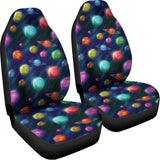 Fantastic Planets Pattern Print Universal Fit Car Seat Covers 102422