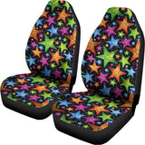 Fantastic Star Pattern Print Universal Fit Car Seat Covers 102422