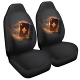 Fire Ace Card Print Universal Fit Car Seat Covers 102422