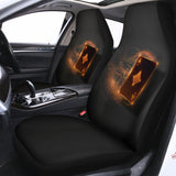 Fire Ace Card Print Universal Fit Car Seat Covers 102422