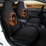 Fire Ace Card Print Universal Fit Car Seat Covers 102422