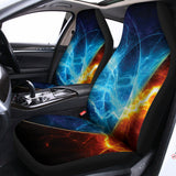 Fire And Ice Energy Print Universal Fit Car Seat Covers 102422