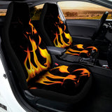 Fire Flame Burning Print Universal Fit Car Seat Covers 102422