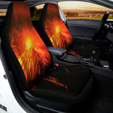 Fire Volcano Print Universal Fit Car Seat Covers 102422