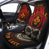 Firefighter First In Last Out Print Universal Fit Car Seat Covers 102422