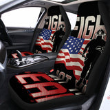 Firefighter I Fight What You Fear Print Universal Fit Car Seat Covers 102422