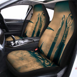 Fishing Hooks Print Universal Fit Car Seat Covers 102422