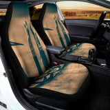 Fishing Hooks Print Universal Fit Car Seat Covers 102422