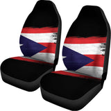 Flag Of Puerto Rico Print Universal Fit Car Seat Covers 102422