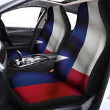 Flag Of Texas Print Universal Fit Car Seat Covers 102422