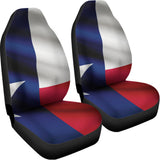 Flag Of Texas Print Universal Fit Car Seat Covers 102422