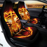 Flame Tiger Print Universal Fit Car Seat Covers 102422