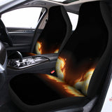 Flame Wings Print Universal Fit Car Seat Covers 102422