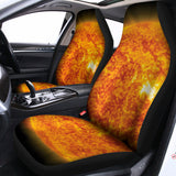 Flaming Sun Print Universal Fit Car Seat Covers 102422