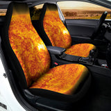 Flaming Sun Print Universal Fit Car Seat Covers 102422