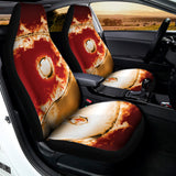 Flaming Yin Yang Print Universal Fit Car Seat Covers 102422