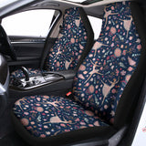 Floral Ballet Pattern Print Universal Fit Car Seat Covers 102422