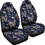 Floral Dream Catcher Pattern Print Universal Fit Car Seat Covers 102422