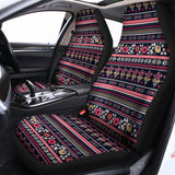 Floral Ethnic Pattern Print Universal Fit Car Seat Covers 102422