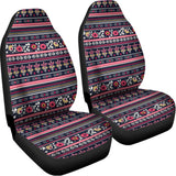Floral Ethnic Pattern Print Universal Fit Car Seat Covers 102422