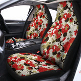 Floral Kimono Pattern Print Universal Fit Car Seat Covers 102422