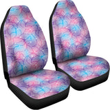 Floral Sparkle Print Universal Fit Car Seat Covers 102422
