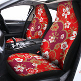 Flower Kimono Pattern Print Universal Fit Car Seat Covers 102422