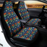 Flower Knitted Pattern Print Universal Fit Car Seat Covers 102422