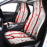 Flowing Red Blood Print Universal Fit Car Seat Covers 102422