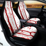 Flowing Red Blood Print Universal Fit Car Seat Covers 102422