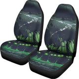Flying Dutchman Ghost Pirate Ship Print Universal Fit Car Seat Covers 102422