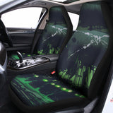 Flying Dutchman Ghost Pirate Ship Print Universal Fit Car Seat Covers 102422