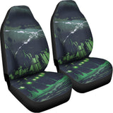Flying Dutchman Ghost Pirate Ship Print Universal Fit Car Seat Covers 102422