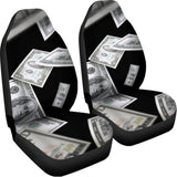 Flying USD Print Universal Fit Car Seat Covers 102422