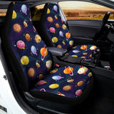 Food Planets Pattern Print Universal Fit Car Seat Covers 102422
