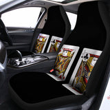 Four Jacks Playing Cards Print Universal Fit Car Seat Covers 102422