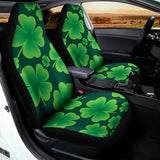 Four-Leaf Clover St. Patrick's Day Print Universal Fit Car Seat Covers 102422
