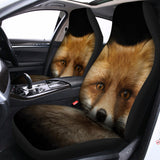 Fox Portrait Print Universal Fit Car Seat Covers 102422