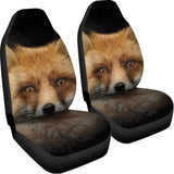 Fox Portrait Print Universal Fit Car Seat Covers 102422