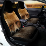 Fox Portrait Print Universal Fit Car Seat Covers 102422