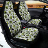 Frankenstein Eyeball Pattern Print Universal Fit Car Seat Covers 102422