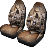 Freemasonry Emblem Print Universal Fit Car Seat Covers 102422