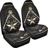 Freemasonry Medal Print Universal Fit Car Seat Covers 102422