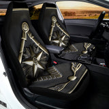 Freemasonry Medal Print Universal Fit Car Seat Covers 102422